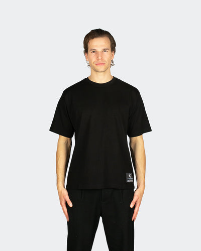 basic black techno t-shirt customized culture