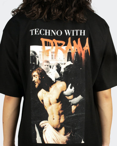 Techno With Drama customized culture Tragedie T-Shirt Women